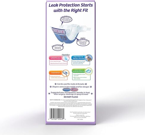 Hartz Comfitables Cat Diapers, Size L 12 Count, Comfortable & Secure Fit, Easy to Put On in Saudi Arabia