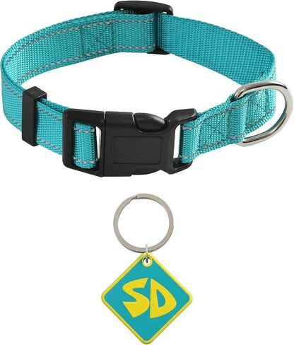 Dog Halloween Costume SD Tag with Nylon Adjustable Collar for Small Medium Large Puppy Funny Pet Cosplay Supplies M in Saudi Arabia
