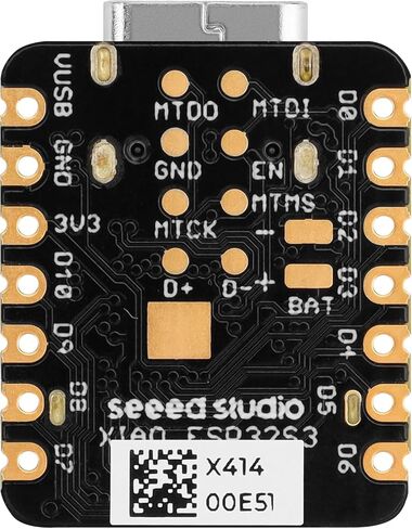 3 Pack XIAO ESP32S3 IoT Mini Development Board (for Arduino) - 2.4GHz Wi-Fi, BLE 5.0, Dual-Core, Battery Charge Supported, Power Efficiency & Rich Interface for Smart Homes, IoT, Wearable Devices in Saudi Arabia