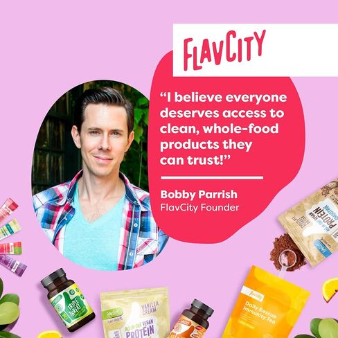 FlavCity Fruit Punch Electrolyte Drink Mix, 28 On-The-Go Stick Packs - Healthy Electrolytes Powder Packets Made with Real Fruit - Keto Powdered Drink with No Added Sugar, Gluten-Free in Kuwait