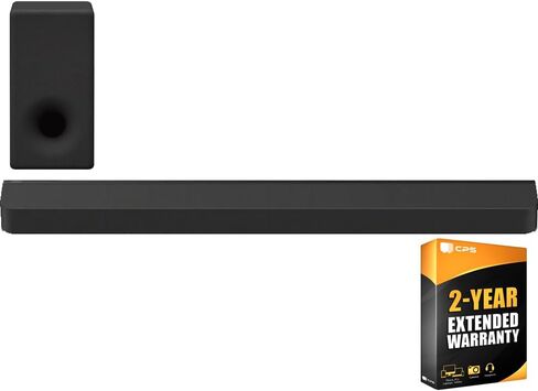 Sony HT-A8000 BRAVIA Theater Sound Bar 8 with 11 Speakers, Dolby Atmos/DTS:X Bundle with Premium SA-SW3 6.3" 200W Wireless Subwoofer + 2 Year CPS Enhanced Protection Pack in Saudi Arabia