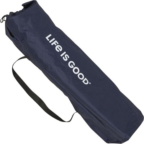 Life is Good Max Shade Chair, Portable Folding Chair with Canopy and Cup Holders for Beach, Sports, Tailgates, Camping, Fishing in Saudi Arabia