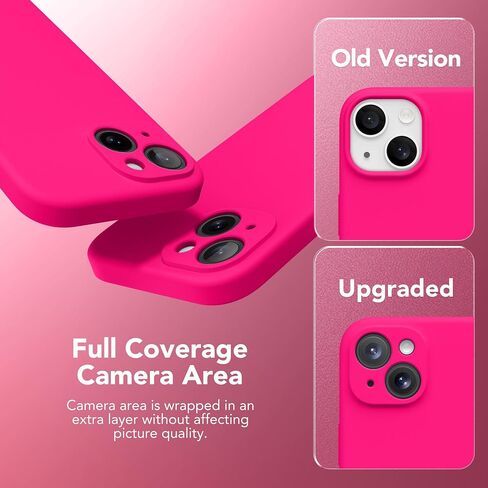 Magnetic for iPhone 13 Case, Compatible with MagSafe, [Full Camera Protection][2 Screen Protectors] Silicone Shockproof Protective Phone Case for iPhone 13 6.1", Matcha in Saudi Arabia