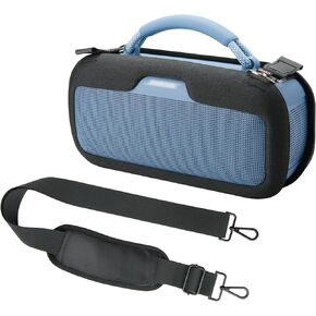 TXEsign Hard Speaker Cover Compatible with New Bose SoundLink Max Portable Speaker, Travel Carrying Strap Cover EVA Protective Cover Replacement Shell with Shoulder Strap