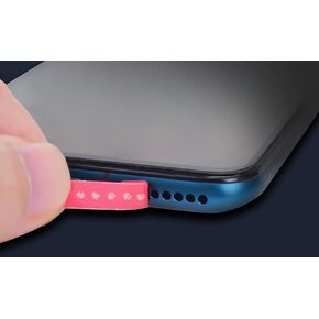 Cell Phone Cleaning Kit Accessories, Cleaner Tape for Phone Speaker and Receiver, Cleaning Stickers Dust Remover for iPhone 16 Pro Max and Android Cellphones, Compatible with Airpods 4