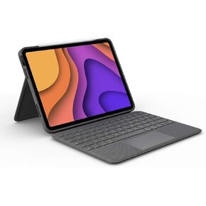 Logitech New Folio Touch iPad Keyboard Case with Trackpad and Smart Connector for iPad Air (4th and 5th Generation) – Graphite, DealExpress Accessories