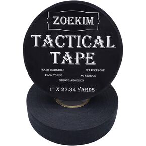 Gun Grip Tape, Tactical Handle Tape, Water Resistant & Non-Reflective Handgun Grip Tape, Multipurpose Military Gun Wrap Tape for Rifle and Shot Guns - 1 Inch x 21.87 Yards
