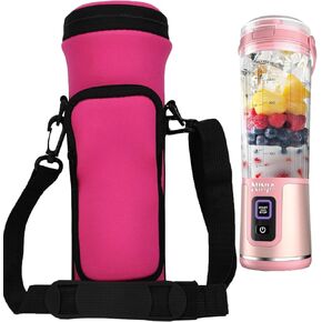 Portable Blender Storage Bag Sleeve with Shoulder Strap Fully wrapped Storage Bag for Ninja BC151NV/BC151BK/BC51NV/BC151CR/BC151EM/BC151PR/BC155PS 18oz Blast Portable Blender