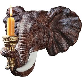 تصميم توسكانو CL3448 Renenutet the Cobra Snake Diety شمعدان حائط مصري، عرض 3 بوصات، طول 10 بوصات، بوليريسين مصبوب يدويًا، لمسة نهائية باللونين الأسود والذهبي