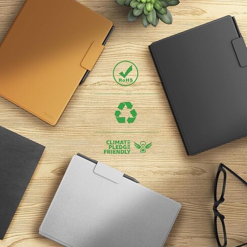 حافظة Ayotu للورق الرائع Pro، حافظة كتب من جلد البولي يوريثان الفاخر مع مشبك قلم، غطاء مغناطيسي ذكي للورق الرائع Pro مقاس 11.8 بوصة فقط، حزمة مع عضوية متميزة (رمادي) in Kuwait