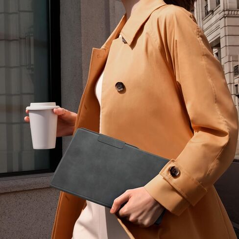 حافظة Ayotu للورق الرائع Pro، حافظة كتب من جلد البولي يوريثان الفاخر مع مشبك قلم، غطاء مغناطيسي ذكي للورق الرائع Pro مقاس 11.8 بوصة فقط، حزمة مع عضوية متميزة (رمادي) in Kuwait