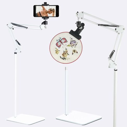 حامل طوق التطريز، حامل تطريز يدوي، حامل تطريز يدوي، حامل تطريز يدوي، حامل تطريز يدوي، مناسب لإطار التطريز، إطارات Q المفاجئة (أسود) in Kuwait