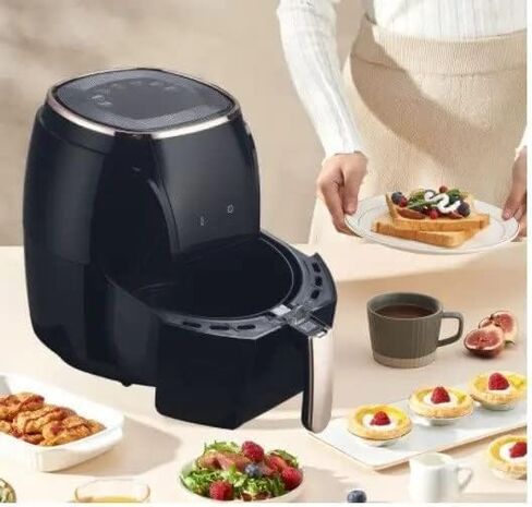 Mega 1400W 5.3Qt Digital Air Fryer, Oil-Free Cooking in Saudi Arabia