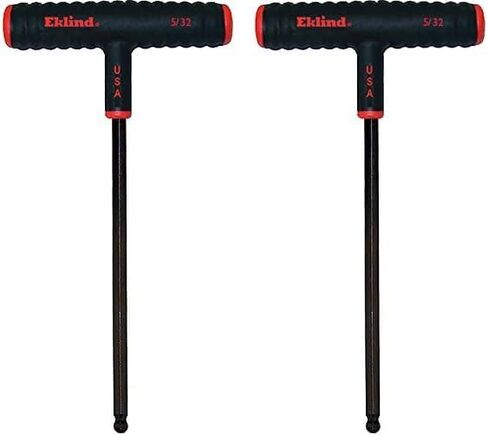 Eklind Tool 61810 5/32" Power-T T-Handle Ball-Hex T-Key Allen Wrench in Saudi Arabia