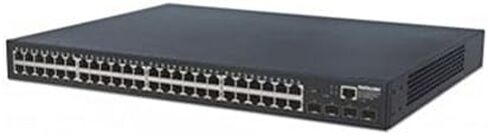 Intellinet 24 Port Web Managed Gigabit Ethernet Switch with 2 SFP Ports –with 19" Rackmount Brackets, SNMP Management and Remote Monitoring, Metal Housing, Fanless & Quiet–3 Yr Mfg Warranty-560917 in Saudi Arabia