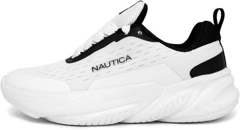 Nautica Kids Lace-Up Sneakers | Comfortable Running Shoes for Boys and Girls | Little Kid/Big Kid in Kuwait