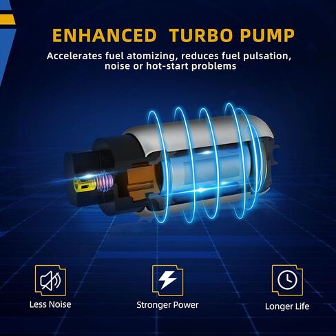 DWVO Fuel Pump Compatible with Chevrolet Cobalt 06-08 & Pontiac G5 2007-2008, Pursuit 06 & Saturn Ion 2006-2007 2.0L 2.2L 2.4L in Saudi Arabia