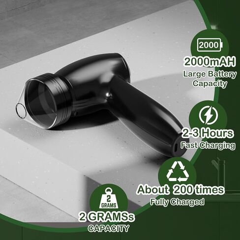 Electric Portable Herb Grinder.Essential Kitchen USB Powered, Spice Grinder,Battery Powered Automatic Portable Spice Mill For Kitchen Grinding - Holds up to 2 Gram in Saudi Arabia