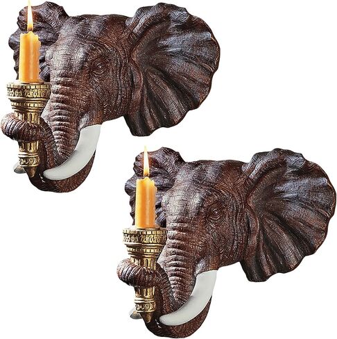 Design Toscano CL3448 Renenutet the Cobra Snake Diety Egyptian Wall Sconce, 3 inches wide, 10 inches tall, Handcast Polyresin, Black & Gold Finish in Saudi Arabia