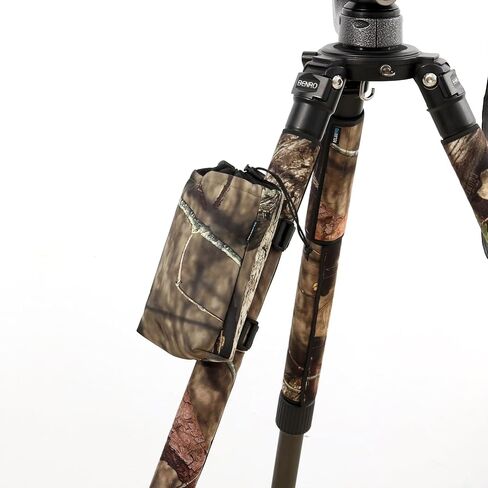 Rolanpro Tripod Hanging Bag Tripod Mobile Phone Storage Bag Photography Outdoor Bag Carry Camera Spare Batteries-Jungle Camouflage in Saudi Arabia