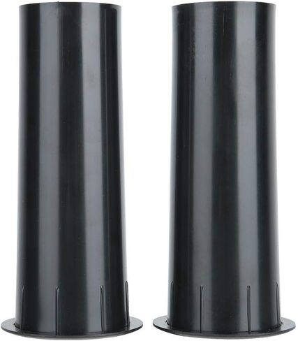 ASHATA Speaker Cabinet Port Tube, 2PCs Open Hole 50mm Tube Smooth Inner-Wall Speaker ABS Plastic Inverted Tube for 4-6 inches Speakers(141MM) in Saudi Arabia