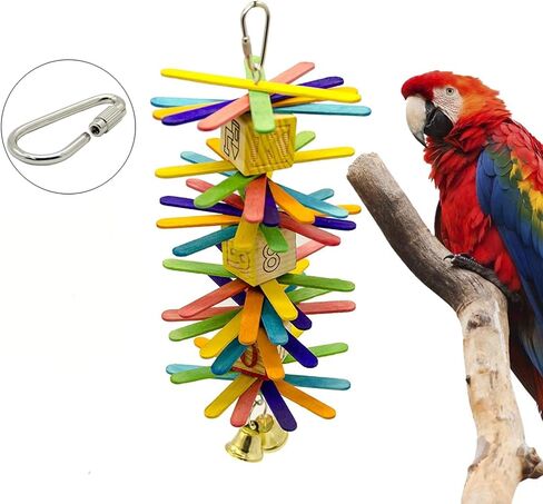 10 Pack Silver Parrot Toy Hook Stainless Steel Parts Heavy Duty Metal Hooks Suitable for Most Bird Or Small Animal Hanging Toys Parrot Bird Toy Hooks Metal Stainless Steel Parts DIY Bulk in Saudi Arabia