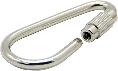 10 Pack Silver Parrot Toy Hook Stainless Steel Parts Heavy Duty Metal Hooks Suitable for Most Bird Or Small Animal Hanging Toys Parrot Bird Toy Hooks Metal Stainless Steel Parts DIY Bulk in Saudi Arabia