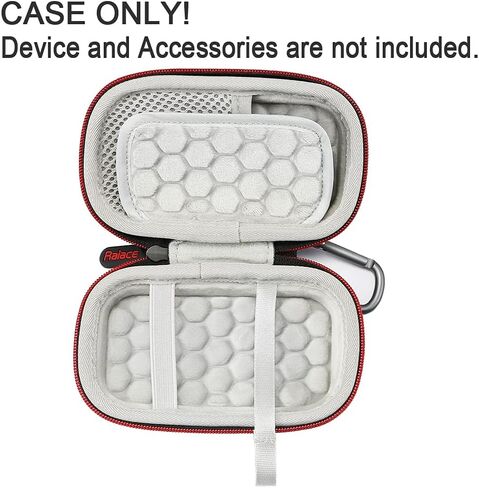 حقيبة تخزين صلبة من RAIACE متوافقة مع مسجل الصوت الرقمي EVISTR سعة 16 جيجابايت والمسجل الصوتي المنشط. (الجراب فقط، لا يشمل الجهاز) - رمادي in Kuwait