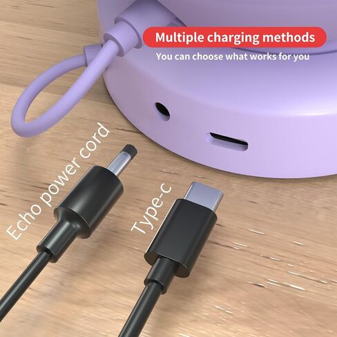 قاعدة بطارية Ech-/o Po-p المحمولة لسماعات Ech/-o Po-p وXiaudu، قاعدة بطارية Ech/-o Po-p مع حافظة واقية (أرجواني) in Kuwait