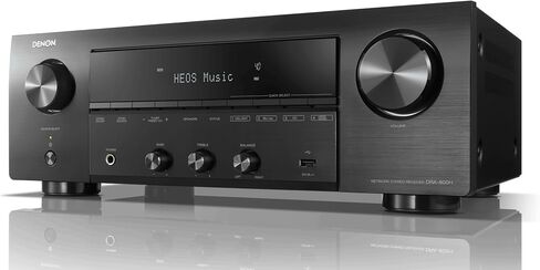 Denon DRA-800H 2-Channel Stereo Network Receiver for Home Theater | Hi-Fi Amplification | Connects to All Audio Sources | Latest HDCP 2.3 Processing with ARC Support | Compatible with Amazon Alexa in Saudi Arabia