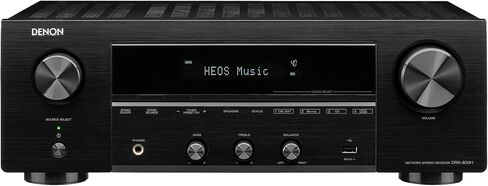 Denon DRA-800H 2-Channel Stereo Network Receiver for Home Theater | Hi-Fi Amplification | Connects to All Audio Sources | Latest HDCP 2.3 Processing with ARC Support | Compatible with Amazon Alexa in Saudi Arabia