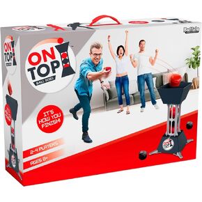 Buffalo Games - On Top Ball Toss - Action Oriented Target Game - Unique Scoring System - Competative Play Indoor and Outdoor