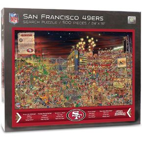 YouTheFan NFL Joe Journeyman 18 بوصة × 24 بوصة 500 قطعة لغز الفريق