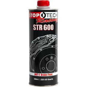 StopTech STR-600 High Performance Brake Fluid, Street Applications, Dry Boiling Point 594F/312C (501.00001)