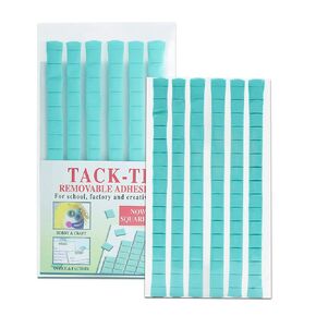 204 Pcs Sticky Tacky Putty, Non-Toxic Adhesive Mounting Putty, Reusable & Removable Wall Safe Tack for Poster, Photo Frames & Party Supplies (White)