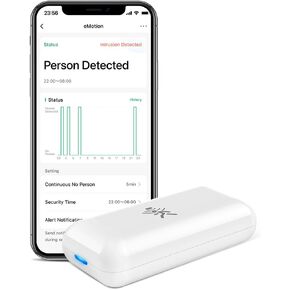 Emotion Wi-Fi Radar Motion Sensor - Real-time Human Presence Detection, Smart Home Compatible, Compatible with Alexa and Google Home, No Additional Hub Required in Saudi Arabia