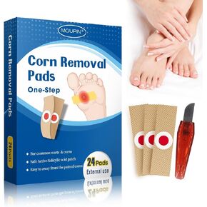 Corn Removal Pads for Feet and Toe, Corn Feet Remover for Feet Extra Strength, Callous Remover, 38 Pcs