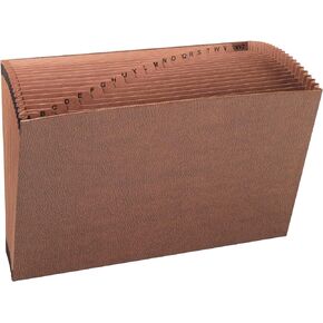 Smead TUFF Expanding File, Monthly (Jan.-Dec.), 12 Pockets, Letter Size, Redrope-Printed Stock (70488)