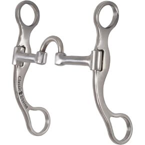 Circle Y 6 in Cheek 1X1 Round Correction Bit Silver