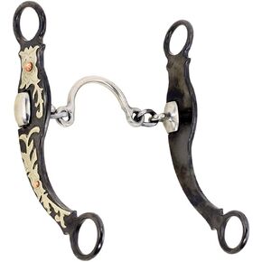 HILASON Sweet Iron Ported Chain Bit N/A 71/2