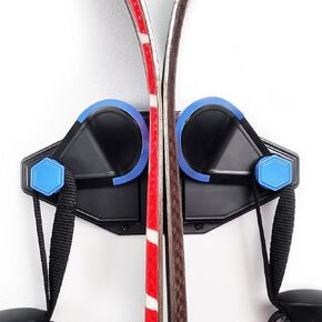 Skifavs Ski Wall Mount, Snowboard Wall Storage Rack, Ski & Snowboard Rack For Garage Wall, Damage-Free Ski Storage Rack, Ski Holders For Wall, Snowboard Display