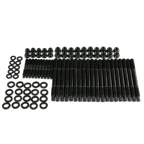 12-Point Cylinder Head Studs Nuts Set,Cylinder Head Stud Kit Compatible with 2004-2018 Chevy LS1 LS6 4.8L 5.3L 5.7L 6.0L Engines 234-4317