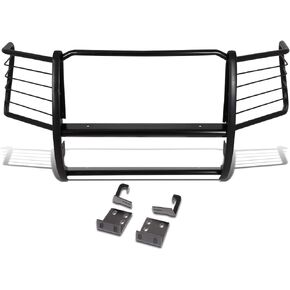 DNA Motoring GRILL-G-082-SS الفولاذ المقاوم للصدأ 1.5 بوصة OD قضبان المصد الأمامي فرشاة مصبغة الحرس متوافق مع 15-19 F-150