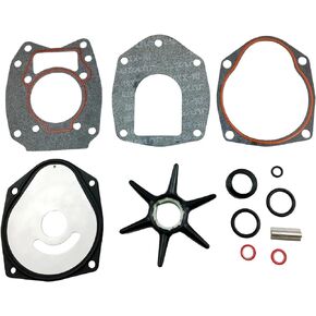 WINGOGO 18-3214 Water Pump Impeller Repair Kit for Mercury Mariner Force Outboard 40 45 50 60 75 80 90 100 115 120 HP & Honda 19021-ZW1-003 06192-ZW1-305 BF75 BF90 (1996-1998) 46-43026Q06 8M0100526