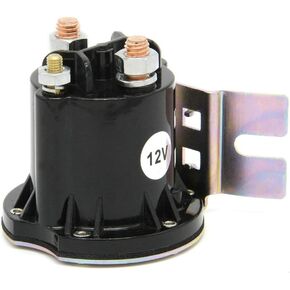 12V Starter Solenoid Relay Switch Intermittent Duty Contactor 3 Terminals Current 150A Max 800A with Nuts and Bolts Replaces # 634-1261-212