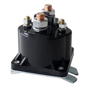 Annolai Dump Trailer Solenoid 391-2 391-2-C 12V 4 Terminal 100 AMP Dump Trailer Parts for Intermittent Duty Solenoid Relay Replace SAZ4201GJ 7522 SAZ-4201ER 070009 190107 KTI Unit