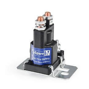 MaySpare 80-Amp Relay 12V Continuous Duty Solenoid Relay Battery Isolator and Relay White Rodgers High Current Starter Relay 4 Pin SPST