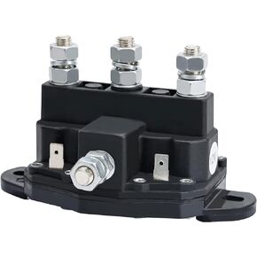 MaySpare Winch Motor Reversing Solenoid Switch Intermittent Duty Trombetta 214-1231-A11 6 Terminal 12VDC
