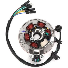 Magneto Stator, Magneto Stator Plate and Coil Fit for LIFAN YX 140cc Kick Start Engine PIT PRO Trail Dirt Bike