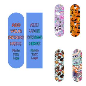 Custom Skateboard Grip Tape with Photo/Text, Personalized Waterproof Scooter Stickers, Show Your Personality 9"x33", Style1